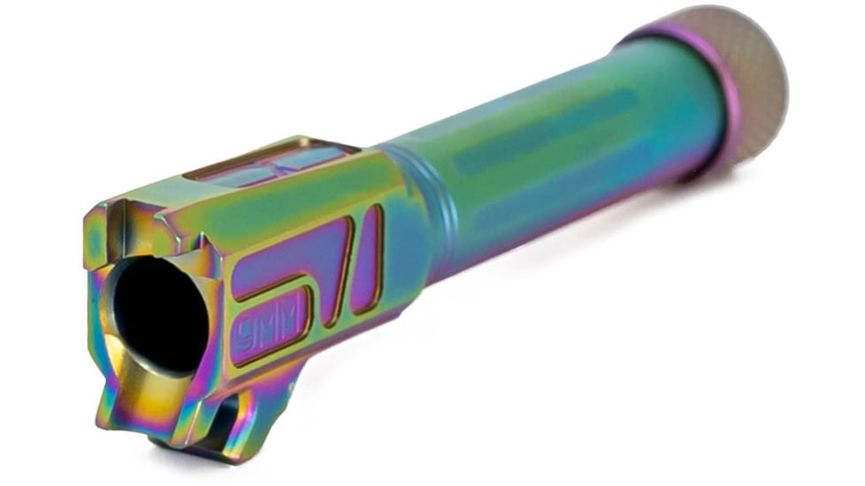 Faxon Firearms SIG Sauer P365 XL Threaded Barrel, 9mm Caliber, 416-R Stainless Steel, Chameleon PVD, Multi, 365B910NXSOQ-T-NCR