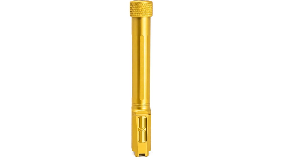 Faxon Firearms SIG Sauer P365 XL Threaded Barrel, 9mm Caliber, 416-R Stainless Steel, TiN PVD, Gold, 365B910NXSOQ-T-TIN