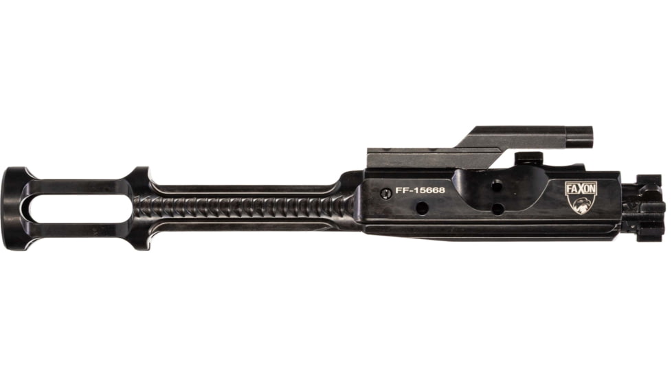 Faxon Firearms Superfinished 6.5 Grendel/ARC Bolt Carrier Group, Gunner Lightweight, Nitride, Black, FF65GBCGCNITRIDE-LW