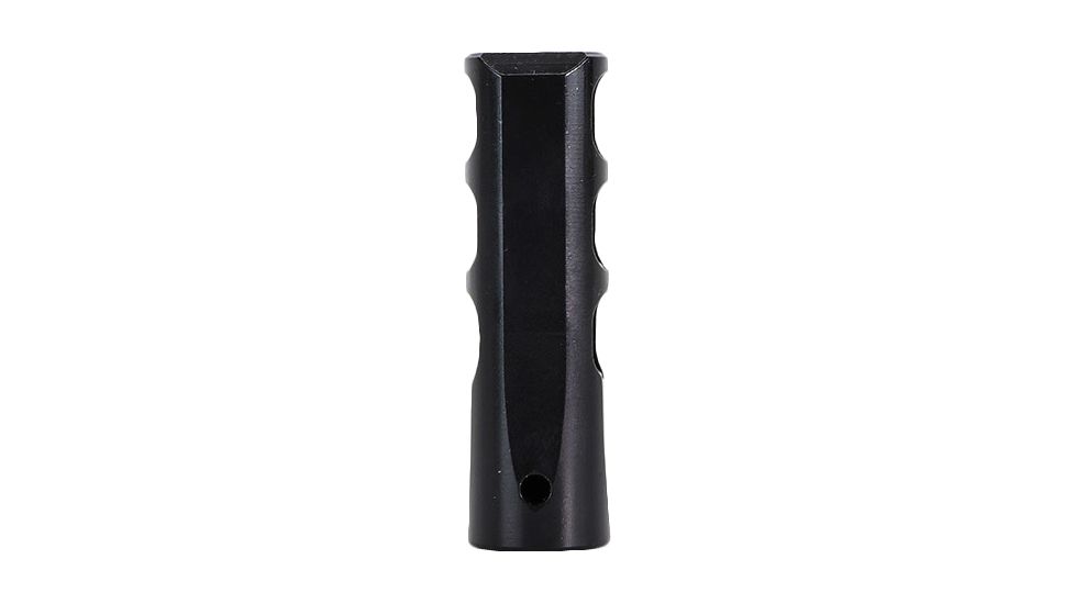 Faxon Firearms .620in Streamline 3 Port Muzzle Brake, Steel, QPQ Nitride, Black, Small, FFMD556S63PSQPQ