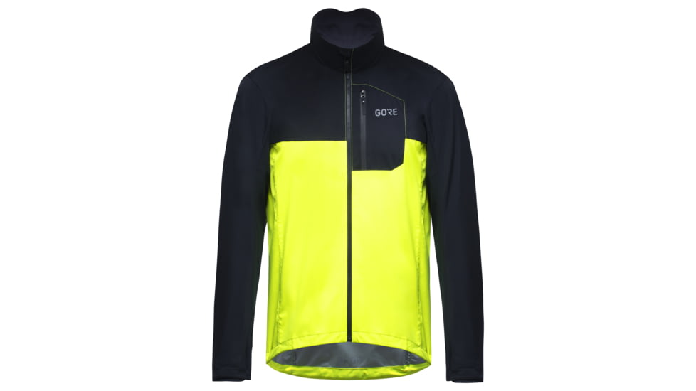 GOREWEAR Spirit Cycling Jacket Mens in Neon Yellow/Black XL Regular fit Windproof 7E3BBD6B, 100716-0899-XXL