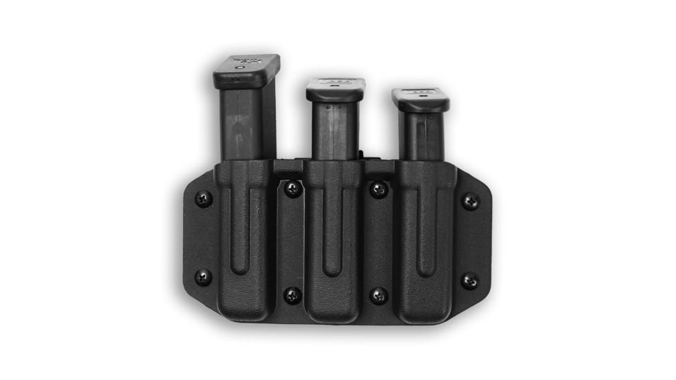 Wethepeopleholsters.Com Triple Magazine Pouch / Holster with Duty Clip, triple-mag-carrier-level-2-duty-holster