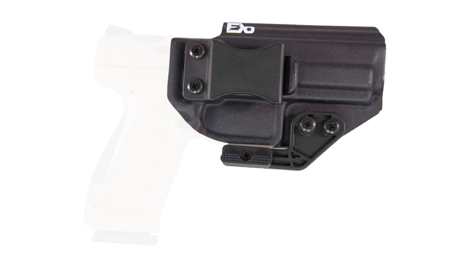 FDO Industries The Paladin IWB Kydex Holster for Canik TP9SA w/ claw and Optic Cut, Black, 2888