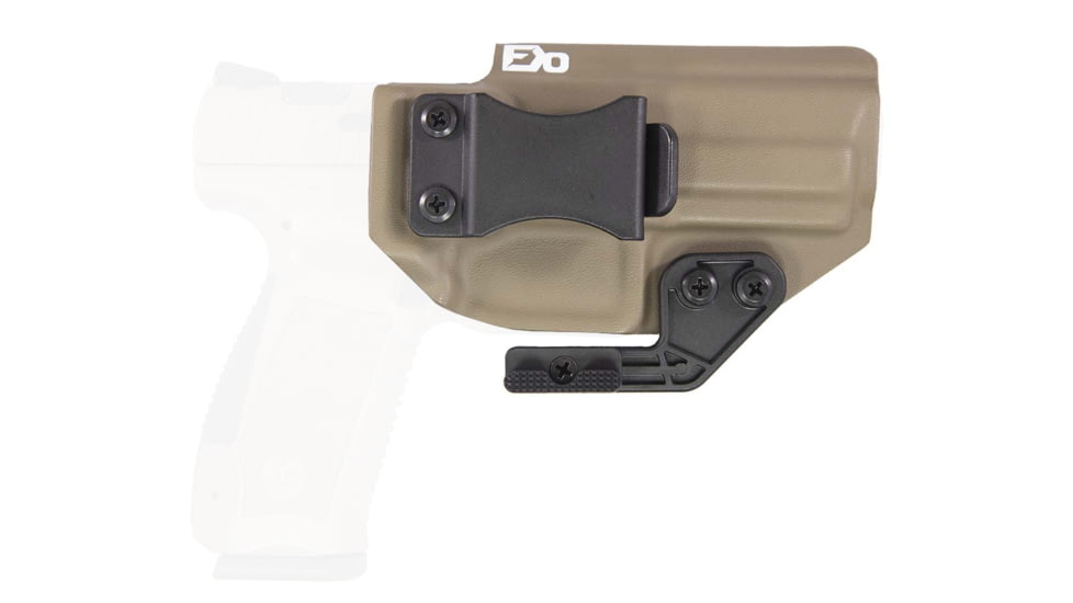 FDO Industries The Paladin IWB Kydex Holster for Canik TP9SA w/ claw and Optic Cut, Flat Dark Earth, 2895