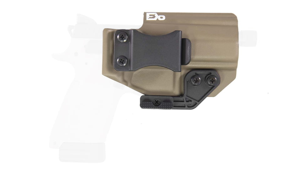 FDO Industries The Paladin IWB Kydex Holster for CZ P07 w/ claw and Optic Cut, Flat Dark Earth, 2918