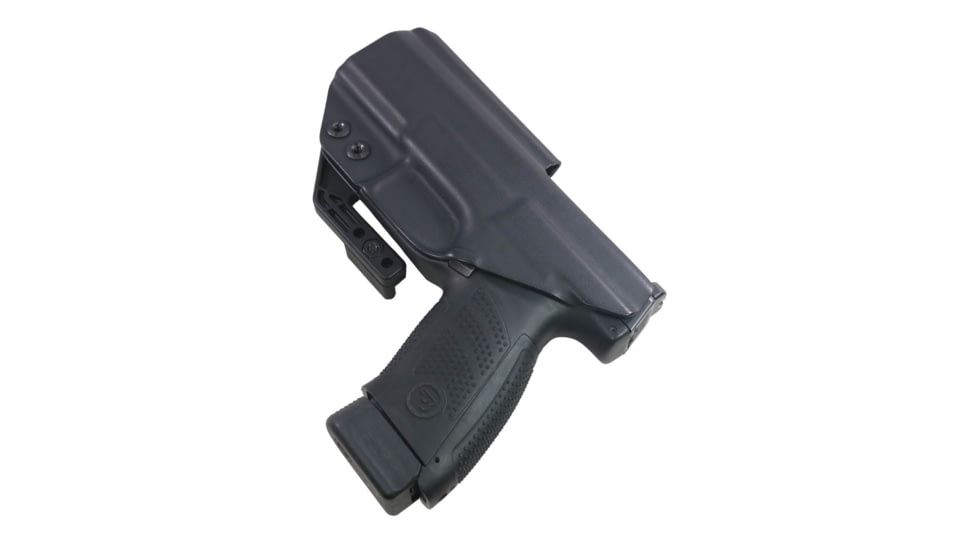 FDO Industries The Paladin IWB Kydex Holster for CZ P10 Compact w/ claw and Optic Cut, Black, 1874