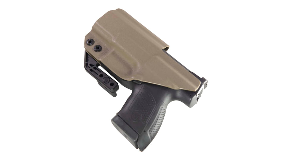 FDO Industries The Paladin IWB Kydex Holster for CZ P10s w/ claw and Optic Cut, Flat Dark Earth, 1447