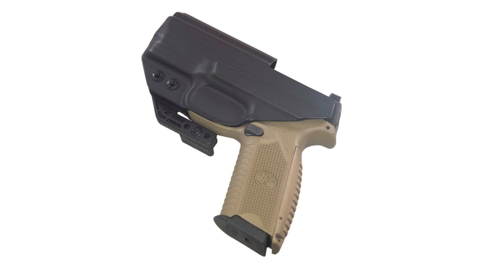 FDO Industries The Paladin IWB Kydex Holster for FN 509 w/ claw and Optic Cut, Black, 2666