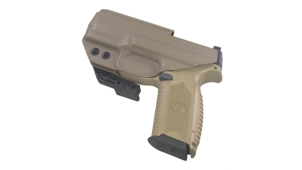 FDO Industries The Paladin IWB Kydex Holster for FN 509 w/ claw and Optic Cut, Flat Dark Earth, 2673