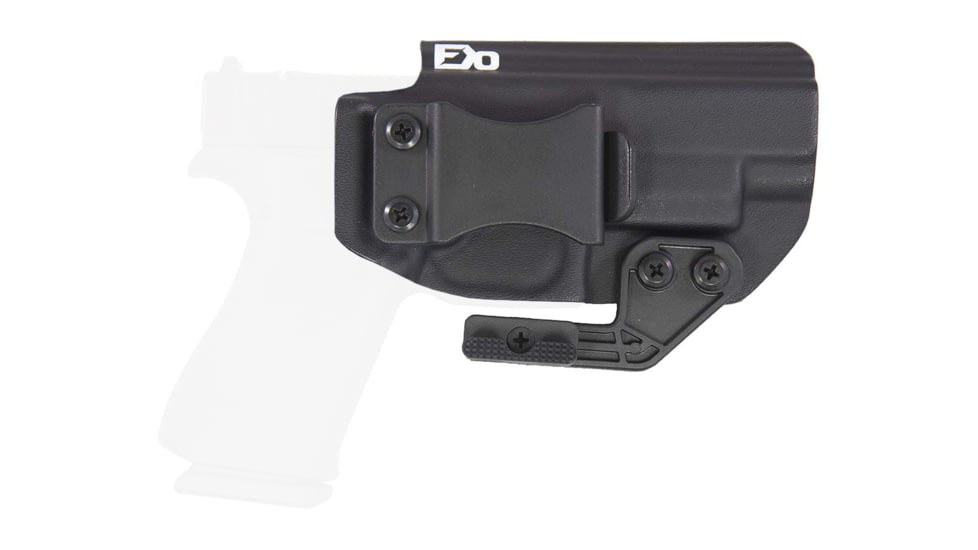 FDO Industries The Paladin IWB Kydex Holster for Glock 48/MOS w/ claw and Optic Cut, Black, 2987