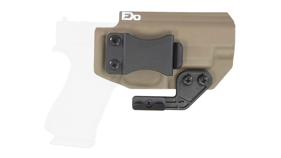 FDO Industries The Paladin IWB Kydex Holster for Glock 48/MOS w/ claw and Optic Cut, Flat Dark Earth, 2994