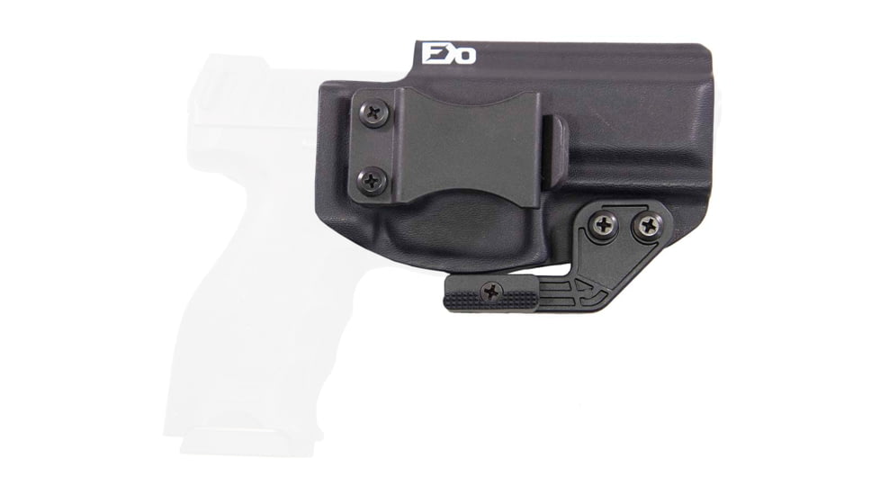 FDO Industries The Paladin IWB Kydex Holster for H&amp;K VP9 w/ claw and Optic Cut, Black, 3007