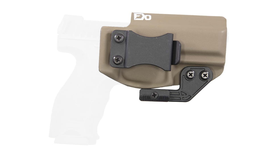 FDO Industries The Paladin IWB Kydex Holster for H&amp;K VP9 w/ claw and Optic Cut, Flat Dark Earth, 3014