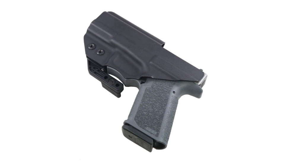 FDO Industries The Paladin IWB Kydex Holster for Polymer 80 PF940C w/ claw and Optic Cut, Black, 1577