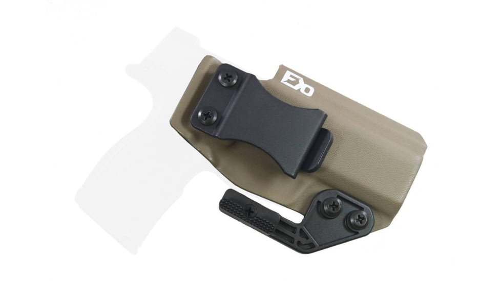 FDO Industries The Paladin IWB Kydex Holster for Sig P365XL w/ claw and Optic Cut, Flat Dark Earth, 1928