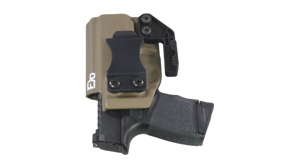 FDO Industries The Paladin IWB Kydex Holster for Springfield Hellcat w/ claw and Optic Cut, Flat Dark Earth, 2338