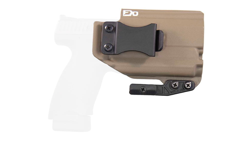 FDO Industries The Pyre Lightbearing IWB Kydex Holster for CZ P10c w/Olight PL-Mini 2 w/claw and Optic cut, Flat Dark Earth, 3113