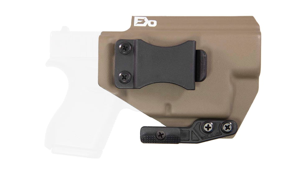 FDO Industries The Pyre Lightbearing IWB Kydex Holster for Glock 48 w/Streamlight TLR6 w/claw and Optic cut, Flat Dark Earth, 3298