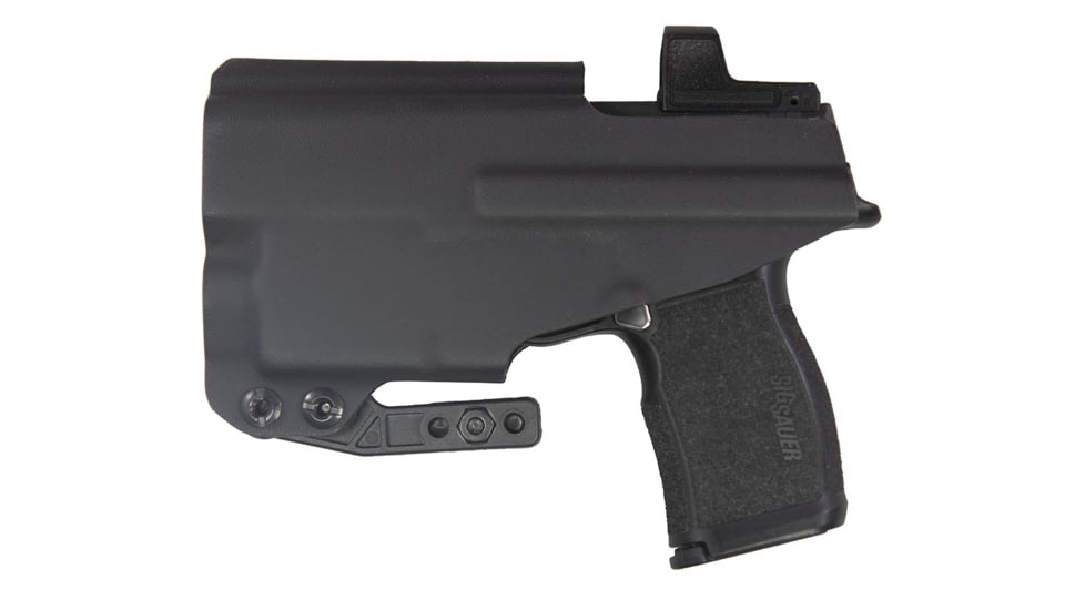 FDO Industries The Pyre Lightbearing IWB Kydex Holster for Sig P365XL w/Streamlight TLR6 w/claw and Optic cut, Black, 3304