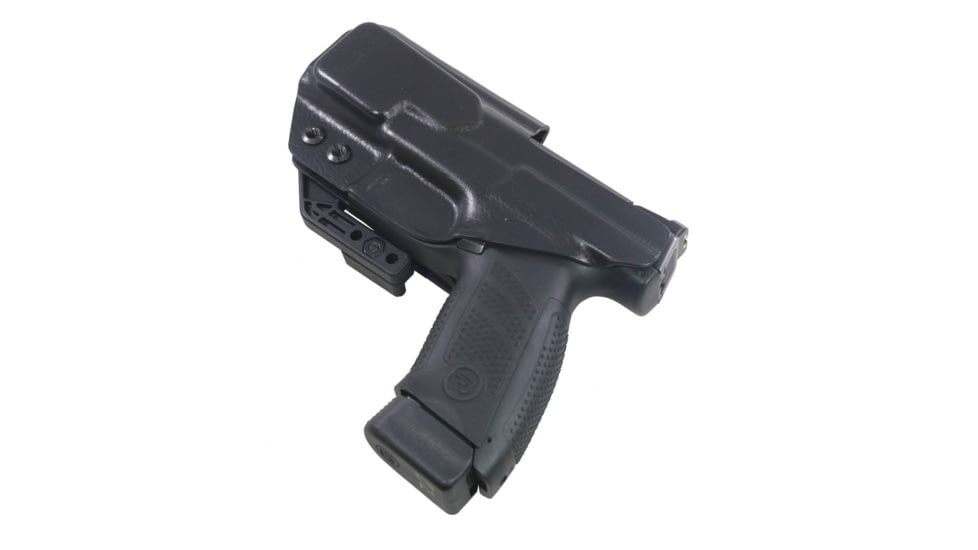 FDO Industries The Uninfringed IWB Kydex Holster for CZ P10 Compact, Veloci Black, 1744