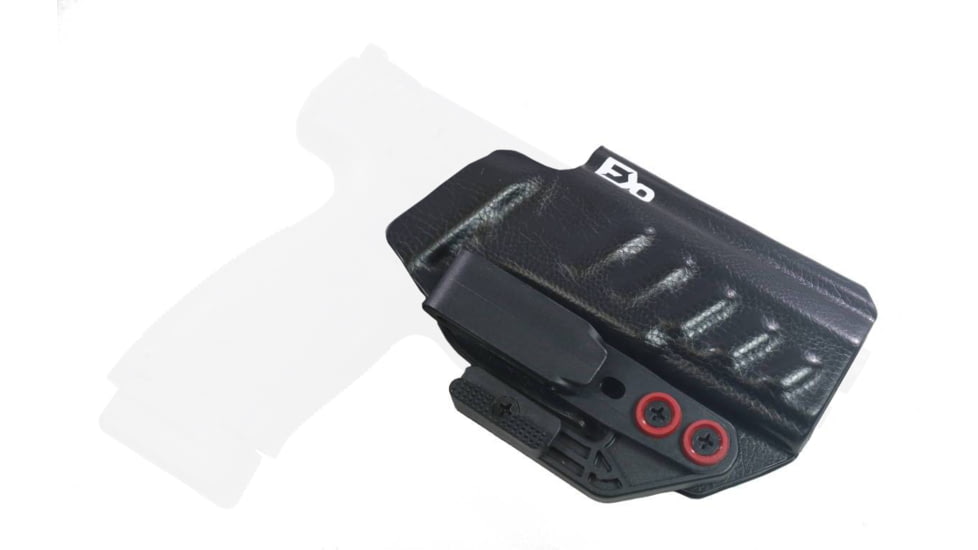 FDO Industries The Uninfringed IWB Kydex Holster for CZ P10 Compact, Veloci Black, 1744