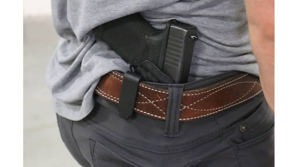 FDO Industries The Uninfringed IWB Kydex Holster for Glock 19/19X/32/45, Black, 0549