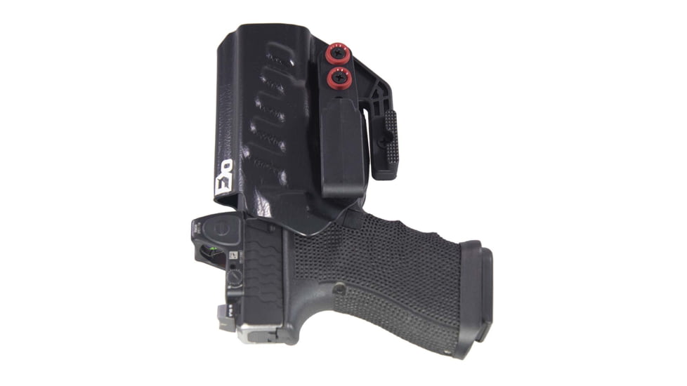 FDO Industries The Uninfringed IWB Kydex Holster for Glock 19/19X/32/45, Veloci Black, 0556
