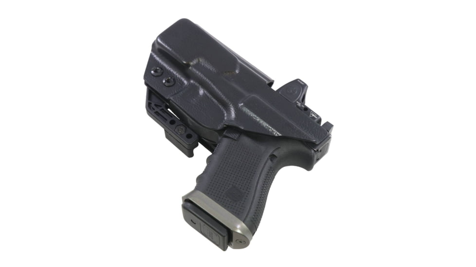 FDO Industries The Uninfringed IWB Kydex Holster for Glock 19/19X/32/45, Veloci Black, 0556