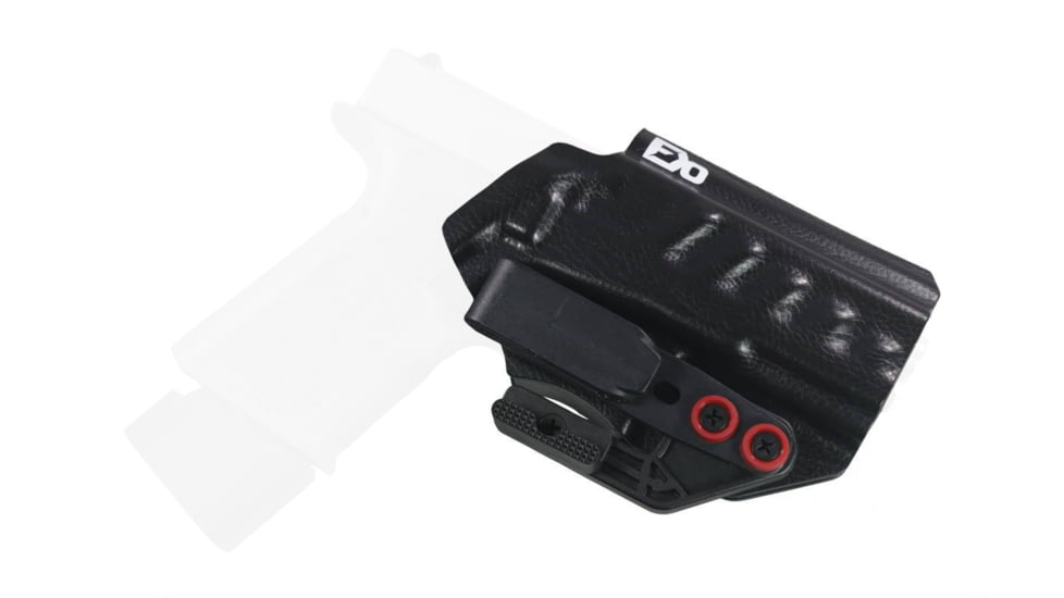 FDO Industries The Uninfringed IWB Kydex Holster for Polymer 80 PF940C, Veloci Black, 2314