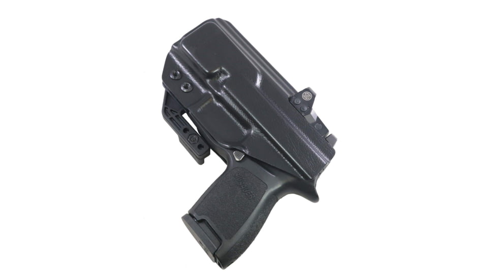 FDO Industries The Uninfringed IWB Kydex Holster for Sig P320 Compact, Veloci Black, 1683