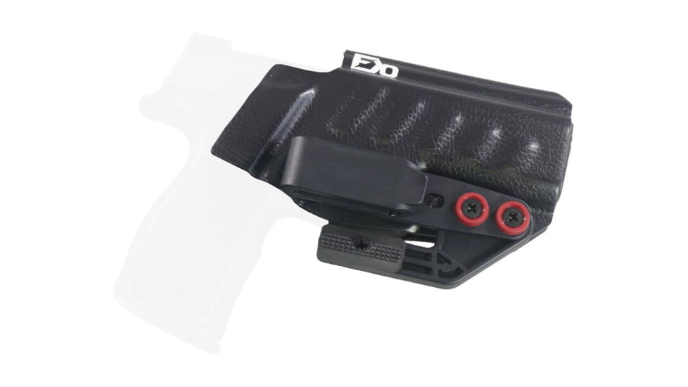 FDO Industries The Uninfringed IWB Kydex Holster for Sig P365XL, Veloci Black, 2178