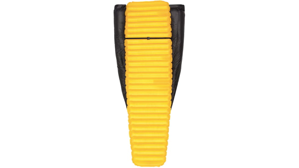 Featherstone Outdoor Moondance 25 Top Quilt Sleeping Bag Alternative, Regular/Regular, Grey/Orange, MOONTQ-850R Orange/Grey