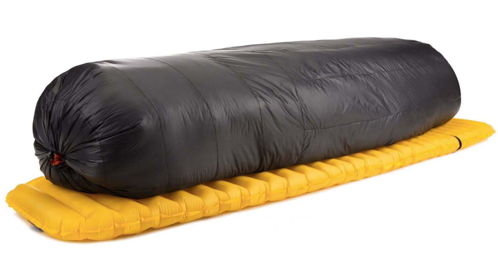 Featherstone Outdoor Moondance 25 Top Quilt Sleeping Bag Alternative, Regular/Regular, Grey/Orange, MOONTQ-850R Orange/Grey