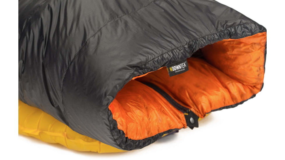 Featherstone Outdoor Moondance 25 Top Quilt Sleeping Bag Alternative, Regular/Regular, Grey/Orange, MOONTQ-850R Orange/Grey