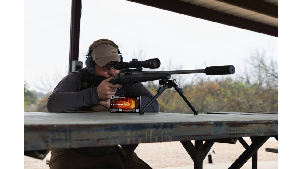 Federal 6.5 Creedmoor 155 grain Federal Fusion Tipped Peak Alloy Cased Rifle Ammunition