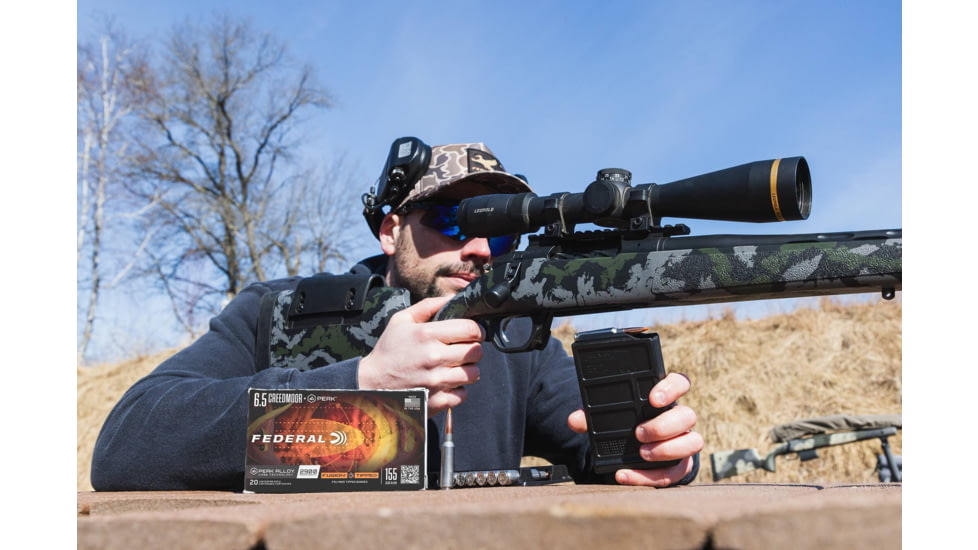 Federal 6.5 Creedmoor 155 grain Federal Fusion Tipped Peak Alloy Cased Rifle Ammunition