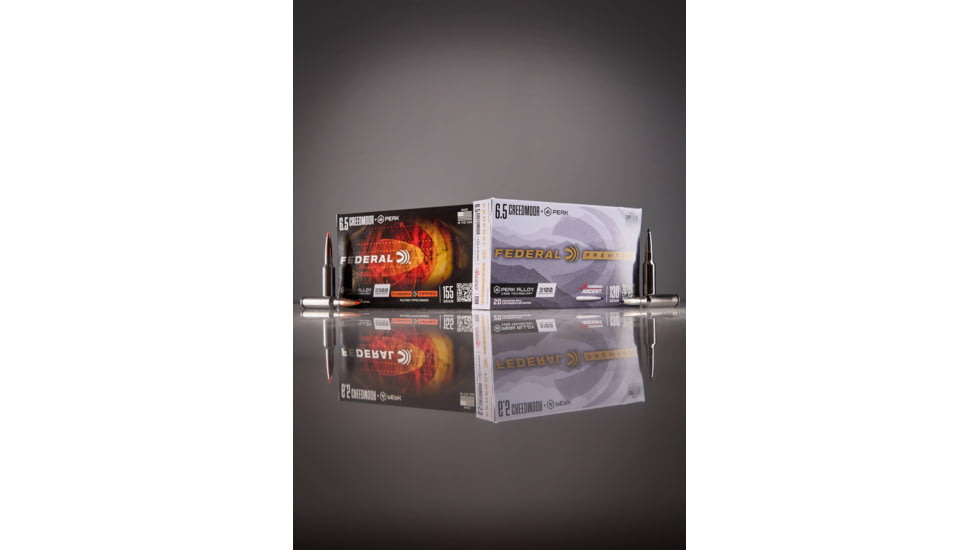 Federal Terminal Ascent 6.5 Creedmoor 130 grain Federal Premium Peak Alloy Cased Rifle Ammunition