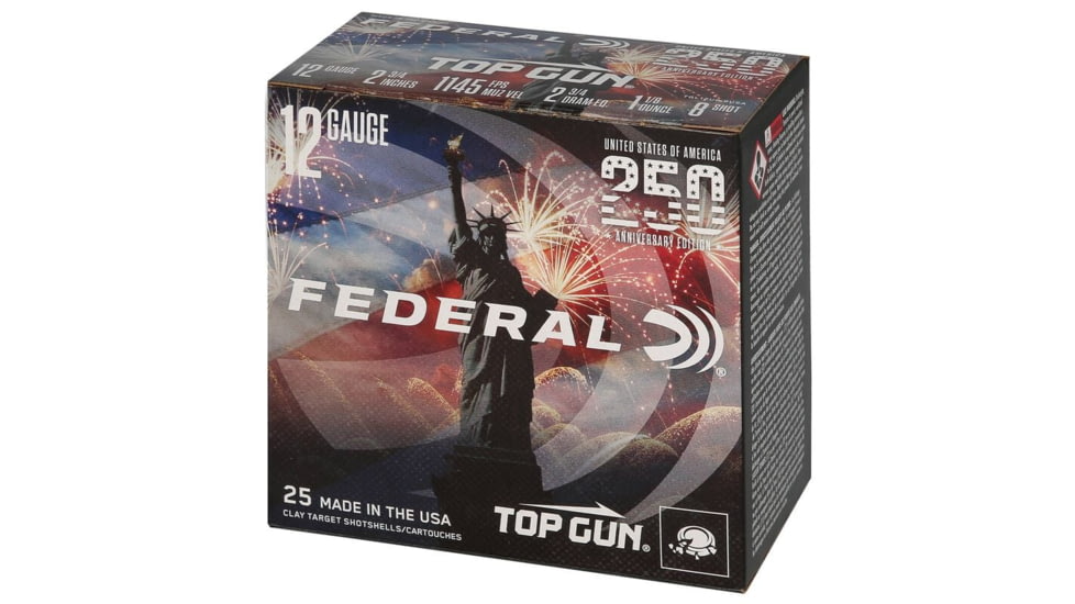 Federal USA 250TH 12 Gauge 1 1/8 oz 2 3/4 in Shotgun Ammunition