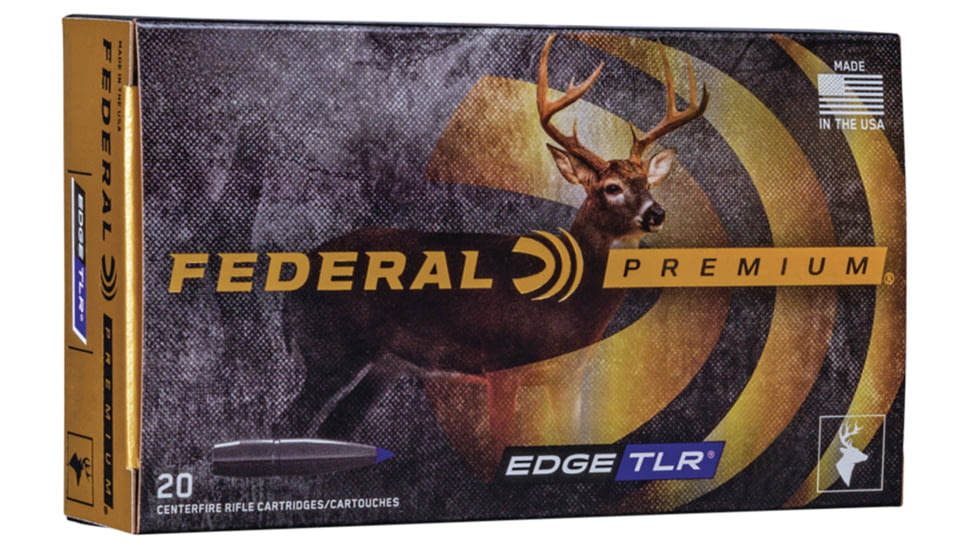 Federal P65CRDETLR1 Premium 6.5 Creedmoor 130 Gr Edge Terminal Long Range 20 Bx