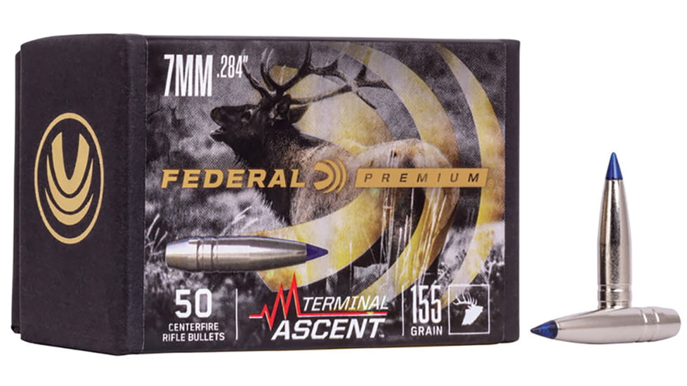 Federal PB284TA2 Terminal Ascent 284 Cal 165 Gr 50 Per Box