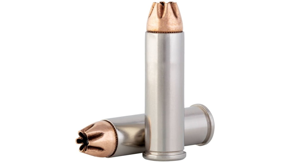 Federal Personal Defense 32 H&amp;R Mag 85 Grain Hydra-Shok Deep JHP Brass Pistol Ammo, 20 Rounds, P32HRHSD1