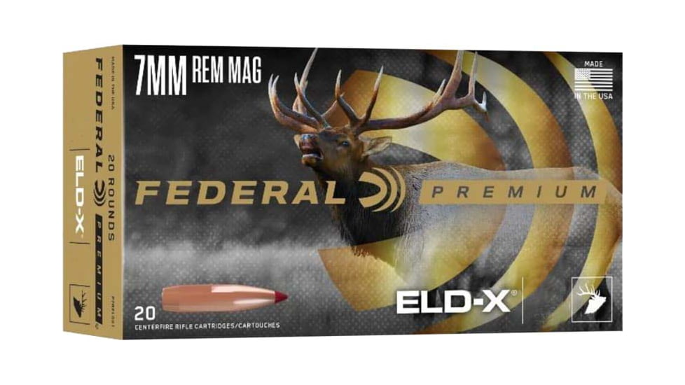 Federal Premium 270 Win 145 Grain ELD-X Centerfire Rifle Ammo, 20 Rounds, P270ELDX1
