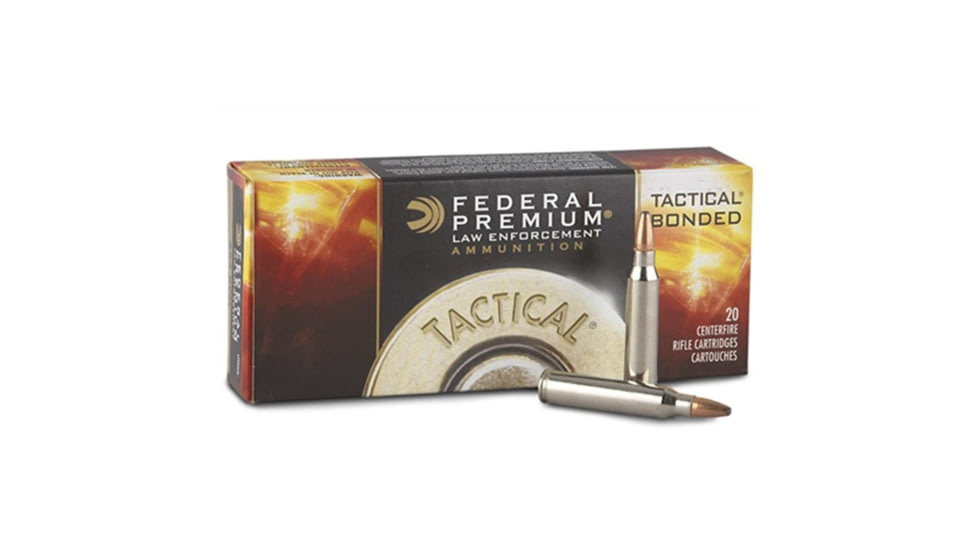 Federal Premium .223 55 Grain Bonded Soft-Point Remington Ammo, 200 Rounds, FEDELE223T1CS