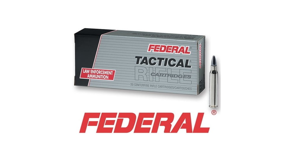 Federal Premium .223 Remington 62 Grain BSP Centerfire Rifle Ammo, 10 Rounds, FEDELE223T3