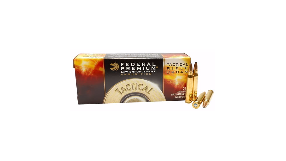 Federal Premium .223 55 Grain Soft-Point Remington Ammo, 500 Rounds, FEDET223ACS