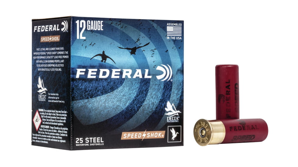 Federal Premium Speed Shok 16 Gauge 15/16oz Speed Shok Centerfire Shotgun Ammo, 2 Shot, 25 Rounds, WF168 2