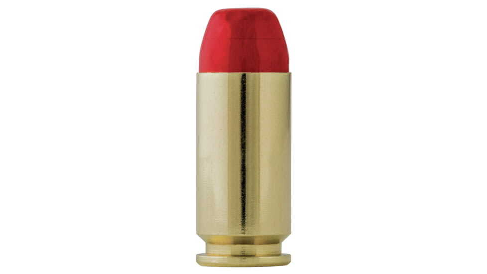 Federal Premium Syntech Action Pistol 40 S&amp;W 205 Grain Syntech Jacket Flat Nose Centerfire Pistol Ammo, 50 Rounds, AE40SJAP1