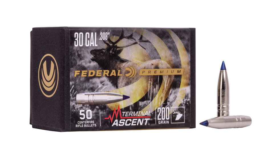 Federal Premium Terminal Ascent Comp Bullet, 308 Cal 200 Gr, PB308TA2
