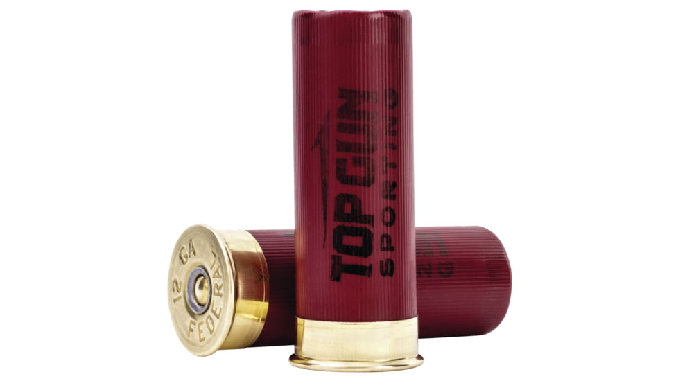 Federal Premium Top Gun 12 Gauge 1 oz Top Gun Sporting Centerfire Shotgun Ammo, 7.5 Shot, 25 Rounds, TGSF128 7.5, TGSF128 7.5