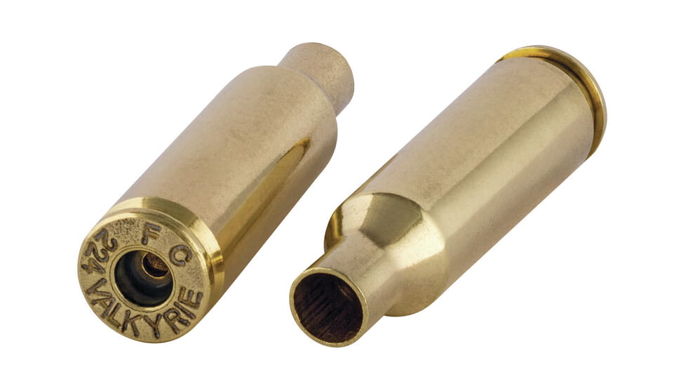 Federal Premium Unprimed Empty Brass-Rifle, 224 Valkyrie, PR224VLKUPB100